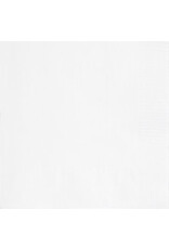 2-Ply Beverage Napkins - White (50)