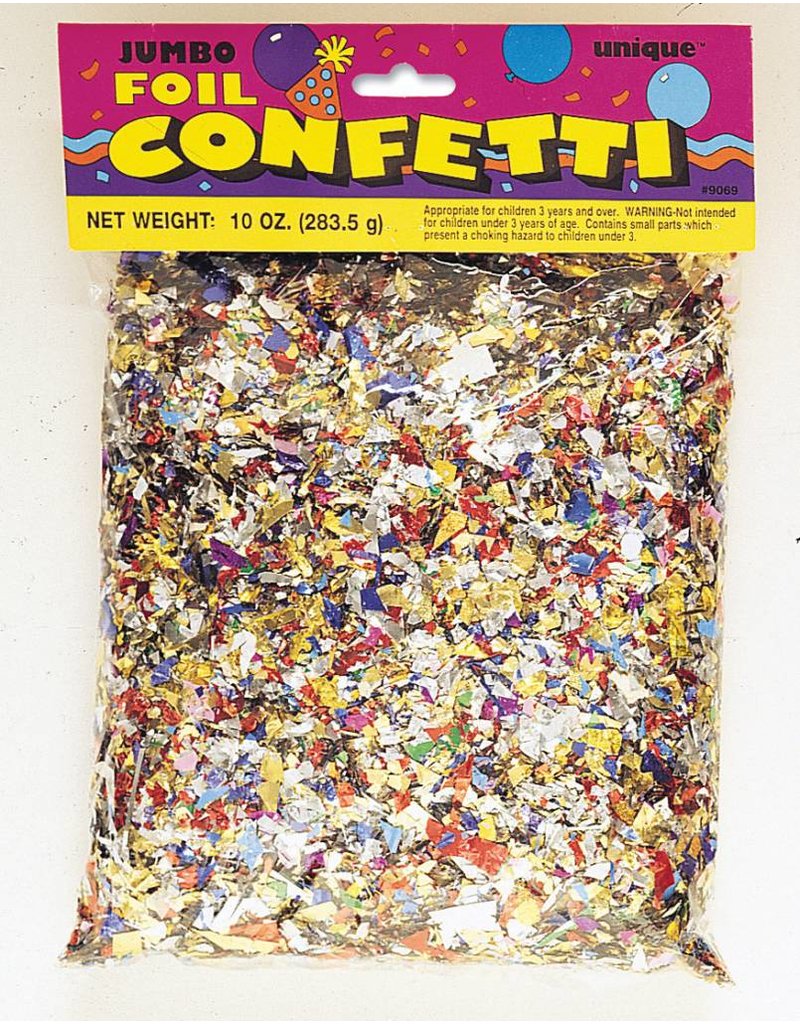 Jumbo Foil Confetti 10oz