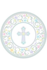 Blessed Day Round Plates, 10 1/2" (18)