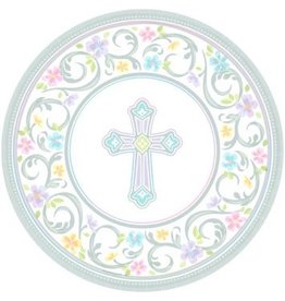 Blessed Day Round Plates, 10 1/2" (18)