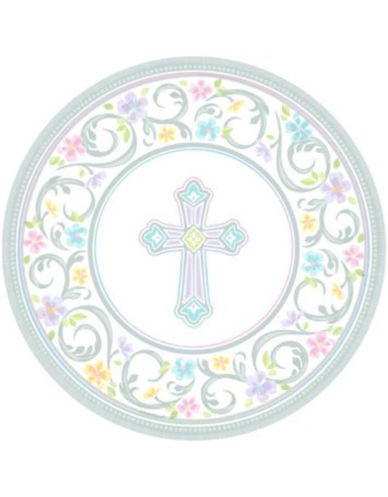 Blessed Day Round Plates, 10 1/2" (18)