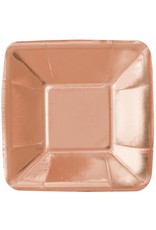 Rose Gold 5" Appetizer Plates (8)