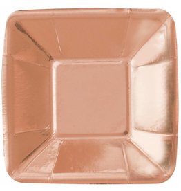 Rose Gold 5" Appetizer Plates (8)