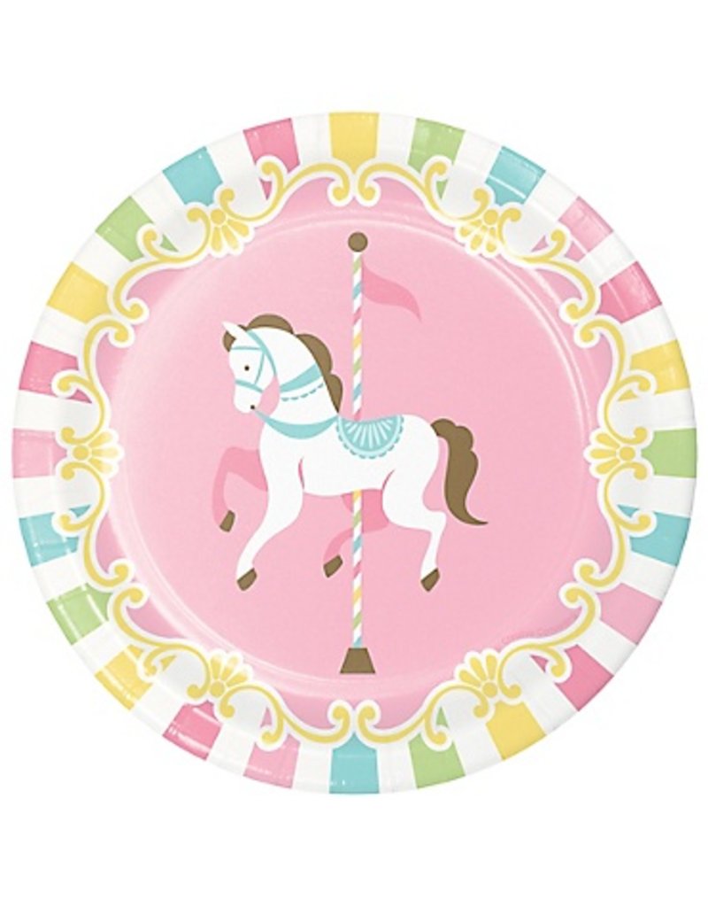 Carousel Dessert Plates (8)