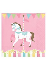 Carousel Beverage Napkins (16)