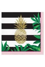 Pineapple Wedding Foil Stamped Luncheon Napkins (16)