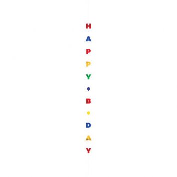 Balloon Fun Strings - Happy Birthday Letters, Primary
