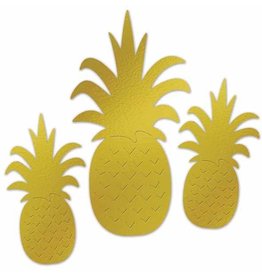 Foil Pineapple Silhouettes (2 Sided)