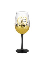"60" Wine Glass