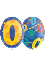 #0 Multicolour Shape 18" Mylar Balloon