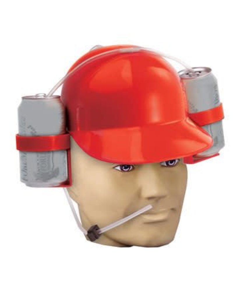 Red Drinking Helmet