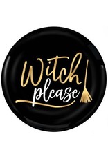 Witch Please Plastic Coupe Plates, 7 1/2" (4)