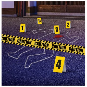 Crime Scene Decorating Kit