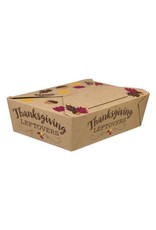 Thanksgiving Foldable To Go Paper Boxes