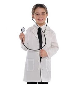 Doctor Coat (Child Size) Small (4-6 Years Old)