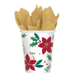 Christmas Wishes Paper Cup 9 oz. (8)