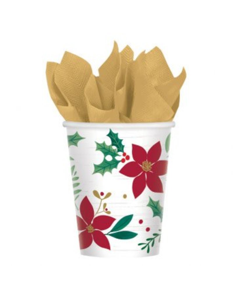 Christmas Wishes Paper Cup 9 oz. (8)