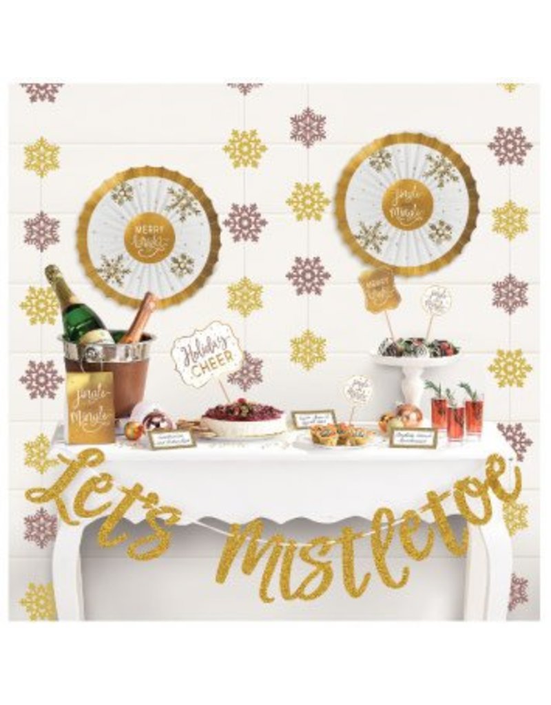 Let's Mistletoe Deluxe Buffet Decorating Kit