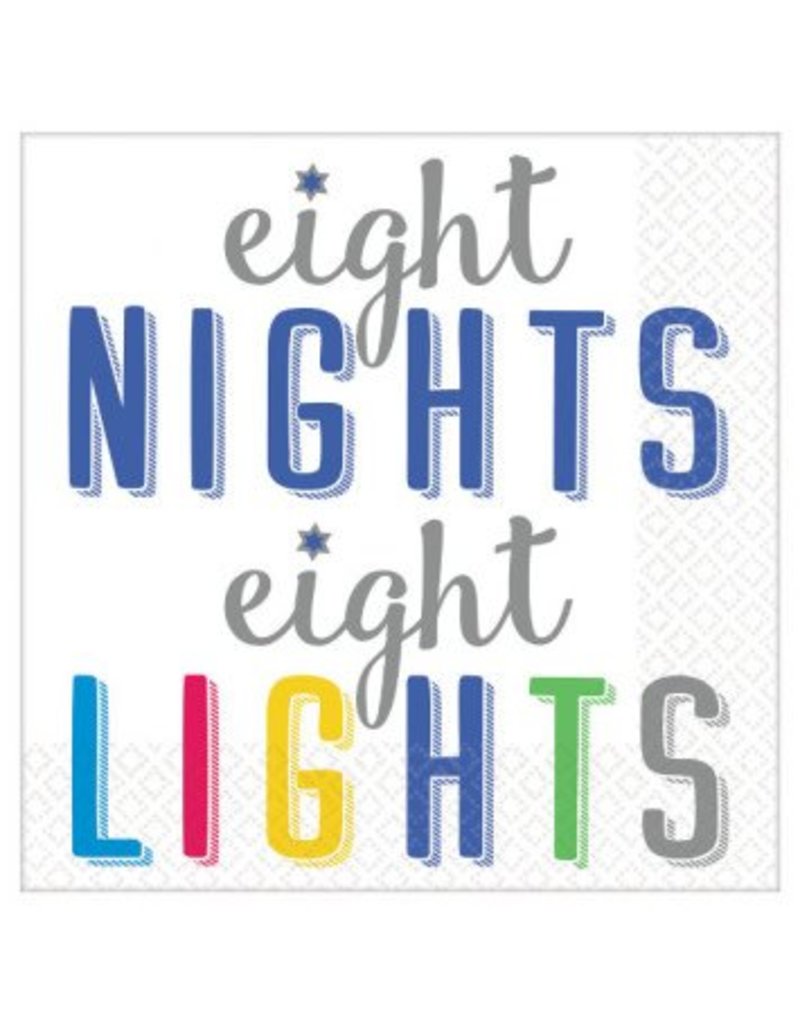 8 Nights, 8 Lights Beverage Napkins (16)