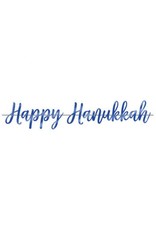 Happy Hanukkah Script Banner