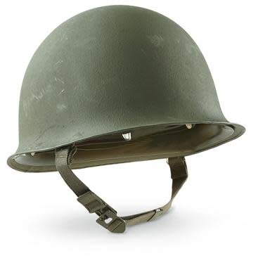 Army Helmet With Chin Strap - It's My Party