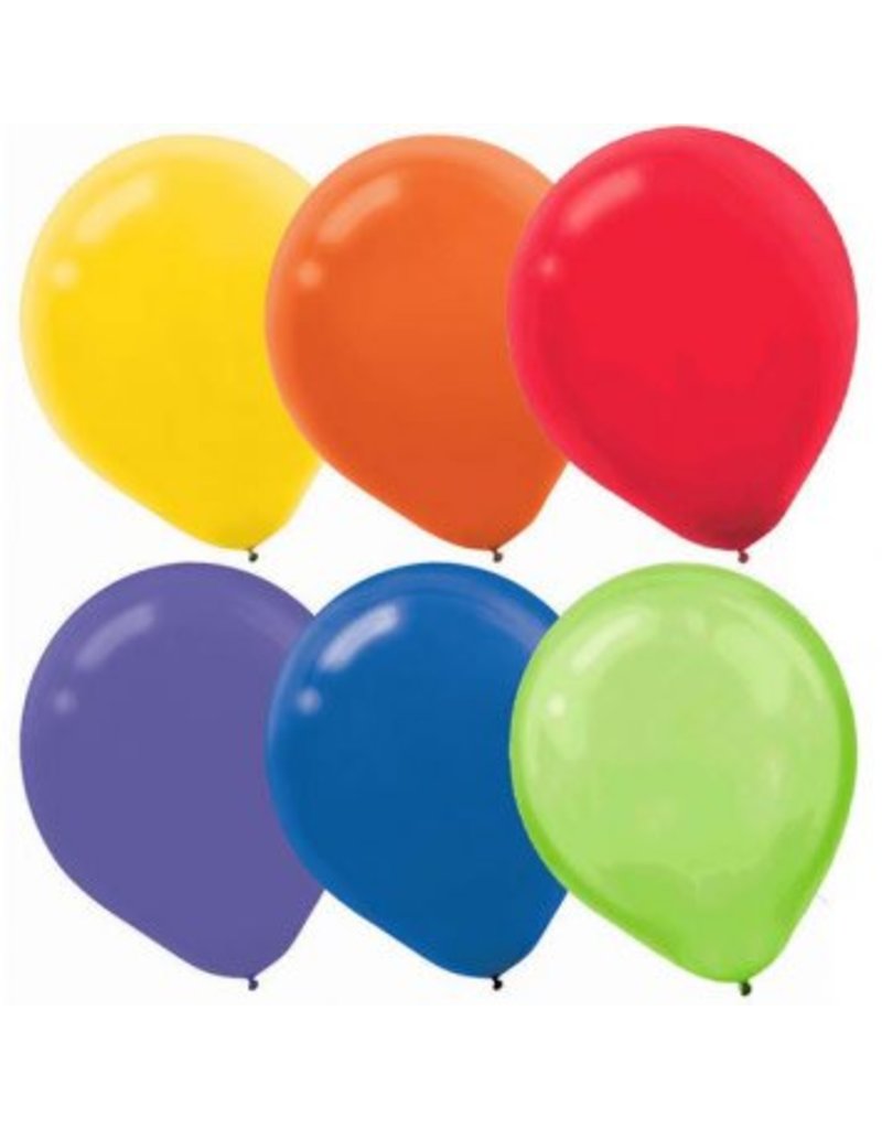 Rainbow 12" Latex Balloons (15)