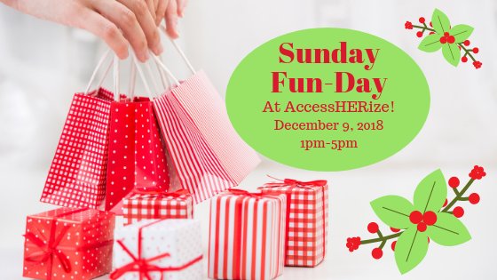 Sunday Fun-Day at AccessHERize - Christmas Edition!