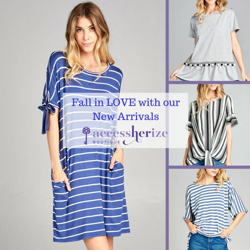 Fall In Love with Our Newest Tops and Dresses!