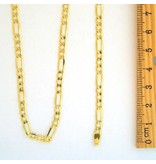 10k Gold Figaro Link NFI817 Chain