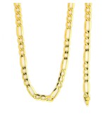 10k Gold Figaro Link NFI816 Chain