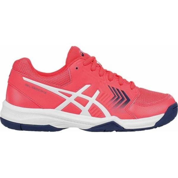 blue and pink asics