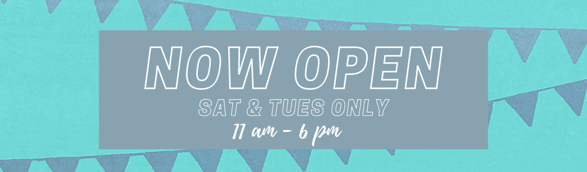 Re-opening Saturdays and Tuesdays
