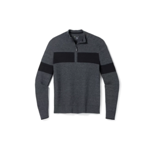 Smartwool M Ripple Ridge Stripe Half Zip Sweater 22/23