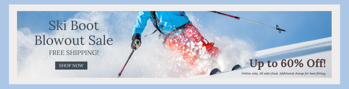 Ski Boot Blowout Sale