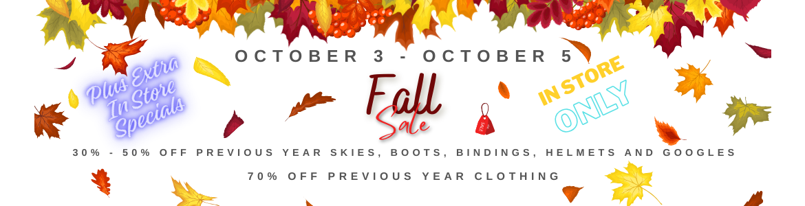 Fall Sale
