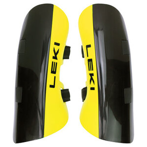 Leki Junior 4 Race Shin BLK/YLW 32cm