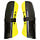 Leki Junior 4 Race Shin BLK/YLW 32cm