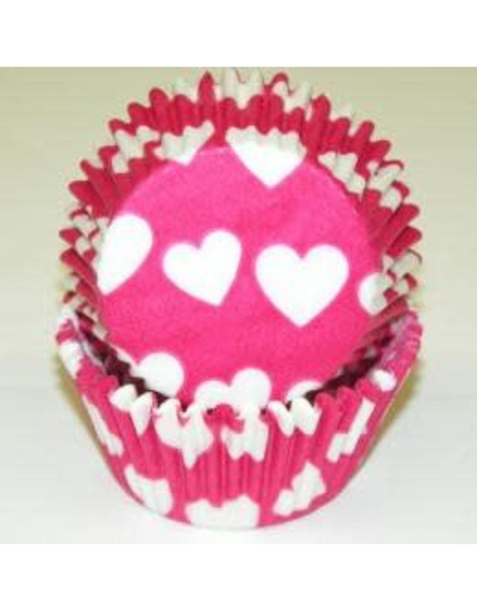 Pink Heart Baking Cups(30-40ct)