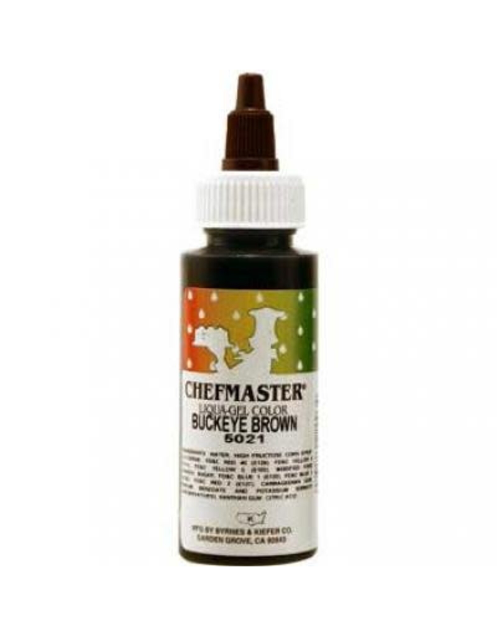 Buckeye Brown ChefMaster Liqua-Gel 2.3oz