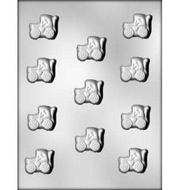 CK Products Heart on 1-1/4-Inch Square Chocolate Mold