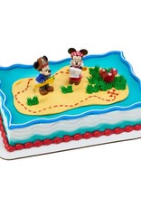 Mickey & Minnie Pirate Adventure Cake Topper DecoSet