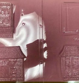 3D Haunted House Chocolate Mold
