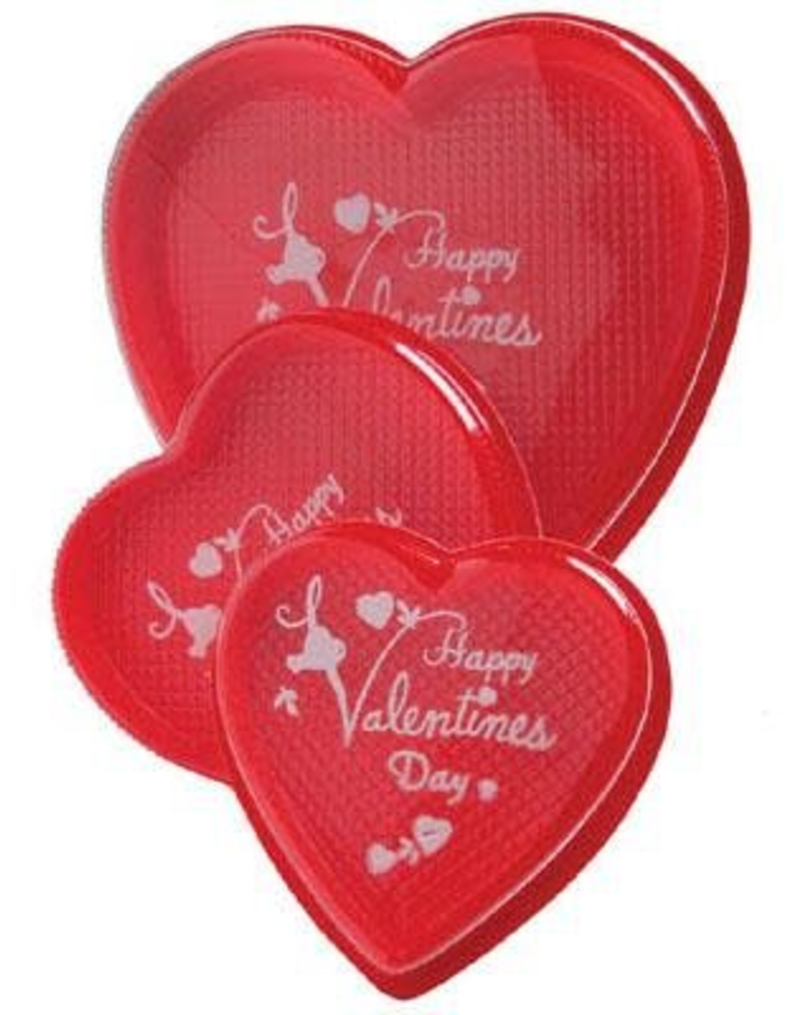 Red Heart Box with Printed Lid (4oz)