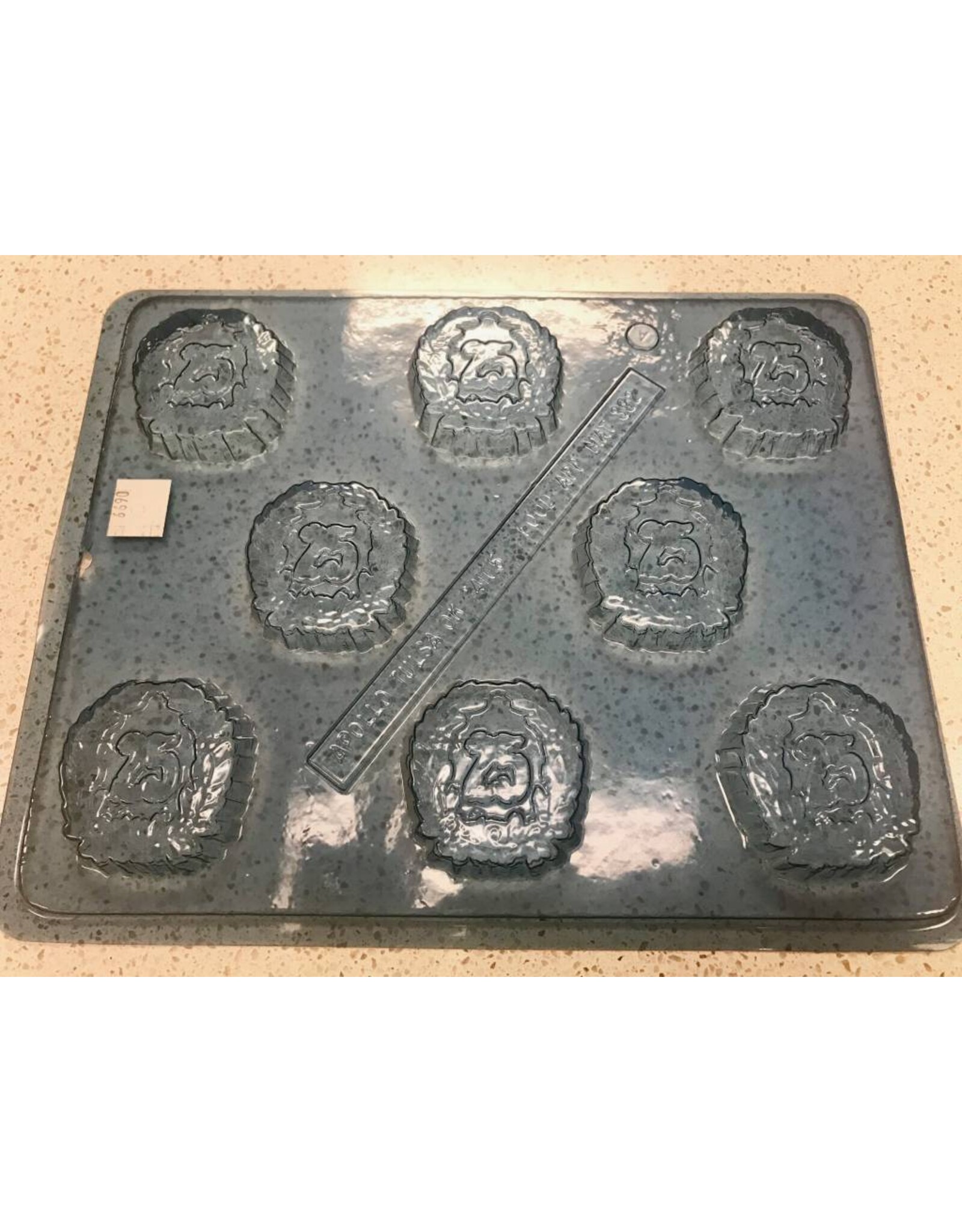 25th Anniversary Chocolate Mold