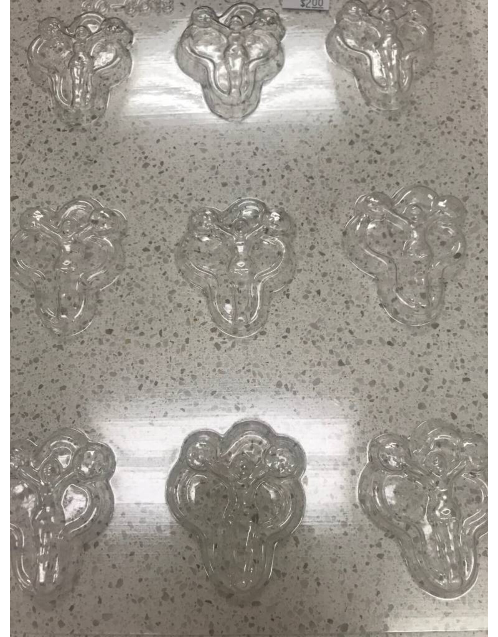 Cheerleader Chocolate Mold (2")