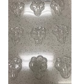 Cheerleader Chocolate Mold (2")