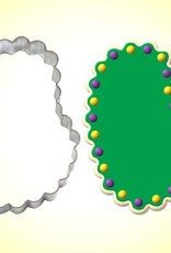 Mardi Gras Beads Cookie Cutter (4 in)
