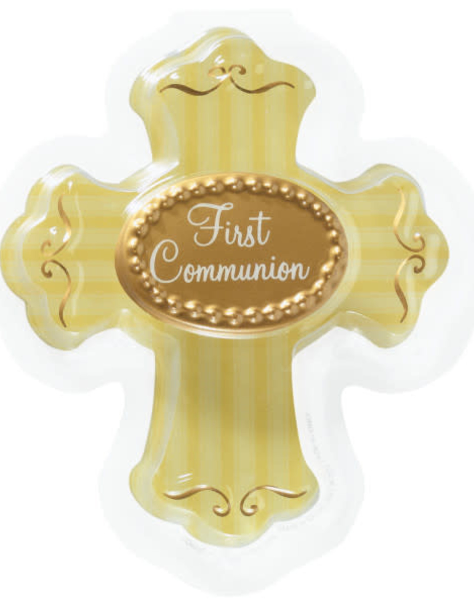 First Communion Cross Cake Topper