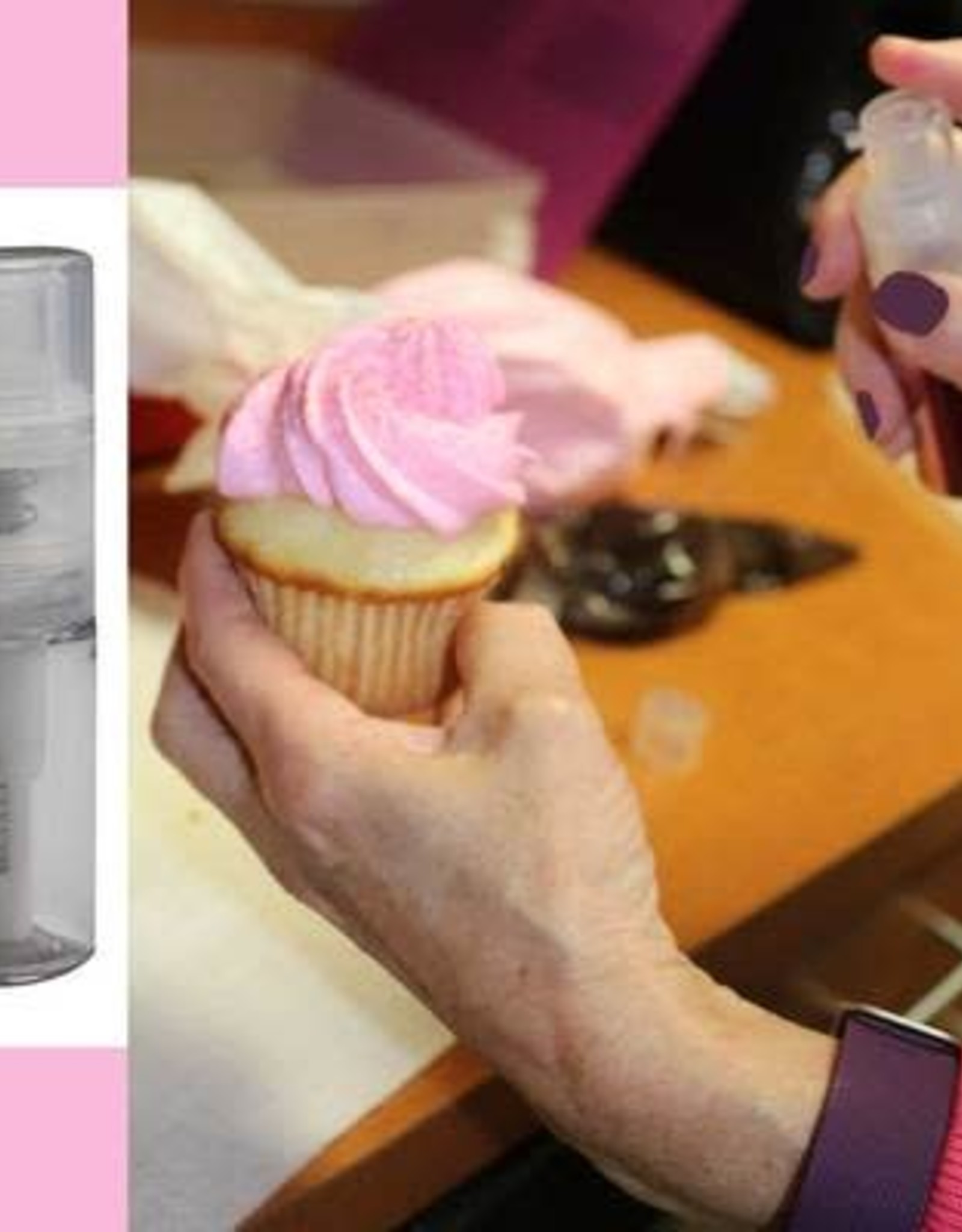 BakeDeco DUST PUMP(Large)- Luster/Petal Dusts&DIsco Glitter