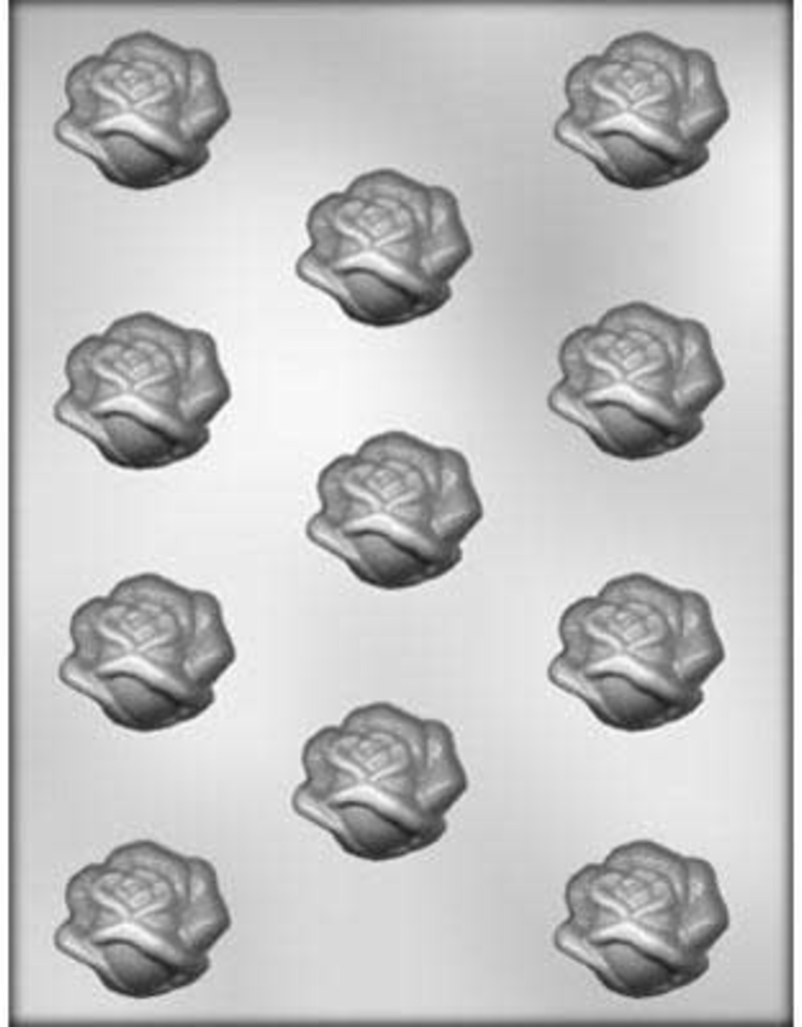 Open Rose Chocolate Mold (1-5/8")